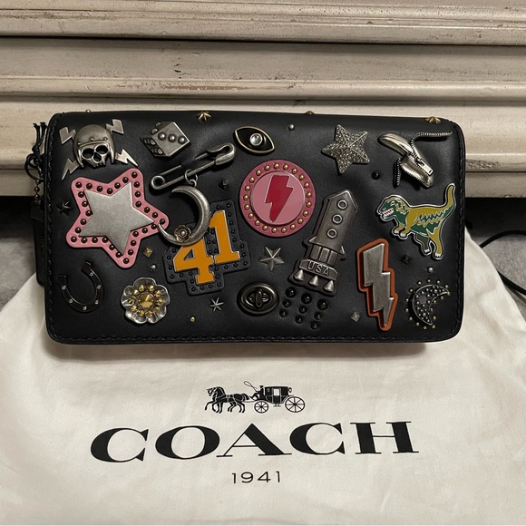 Coach Dinky With Signature Canvas Detail And Souvenir Pins - Picture 2 of 14